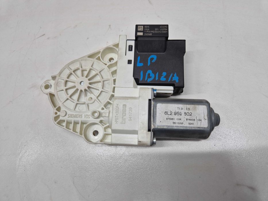 vw polo 9N fabia I roomster ibiza III lift silniczek szyby lewy przód