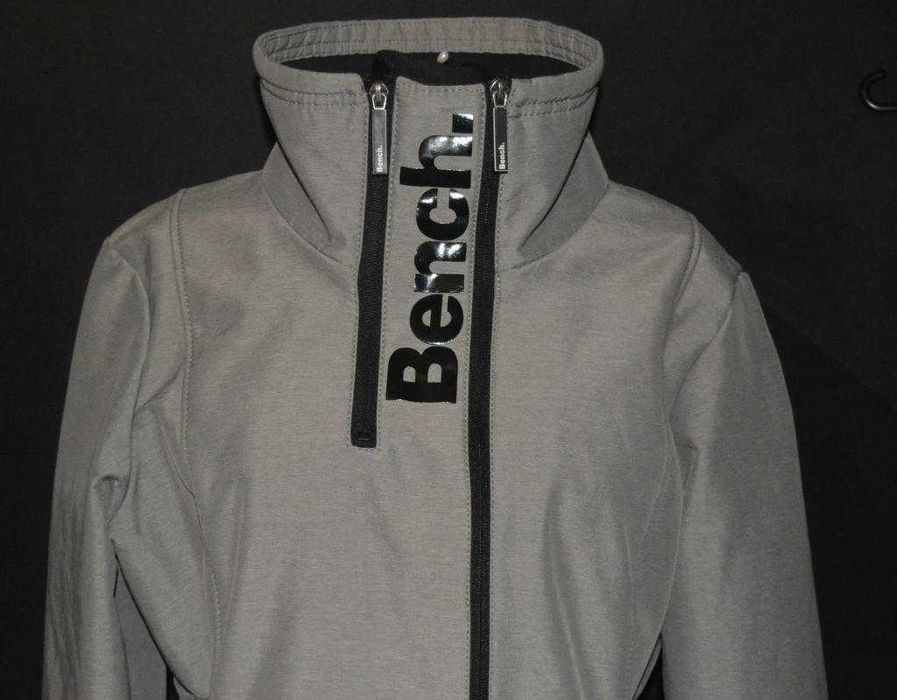 Nieocieplana kurtka softshell na polarku Bench XL