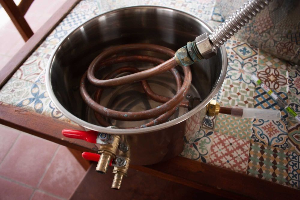 destilador de alcol 50lt