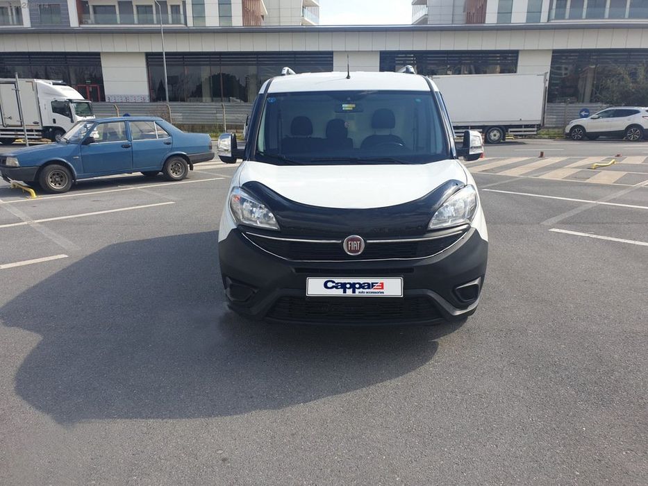 Fiat Doblo II 2010-2022 рр. Дефлектор капота EuroCap (2015+)