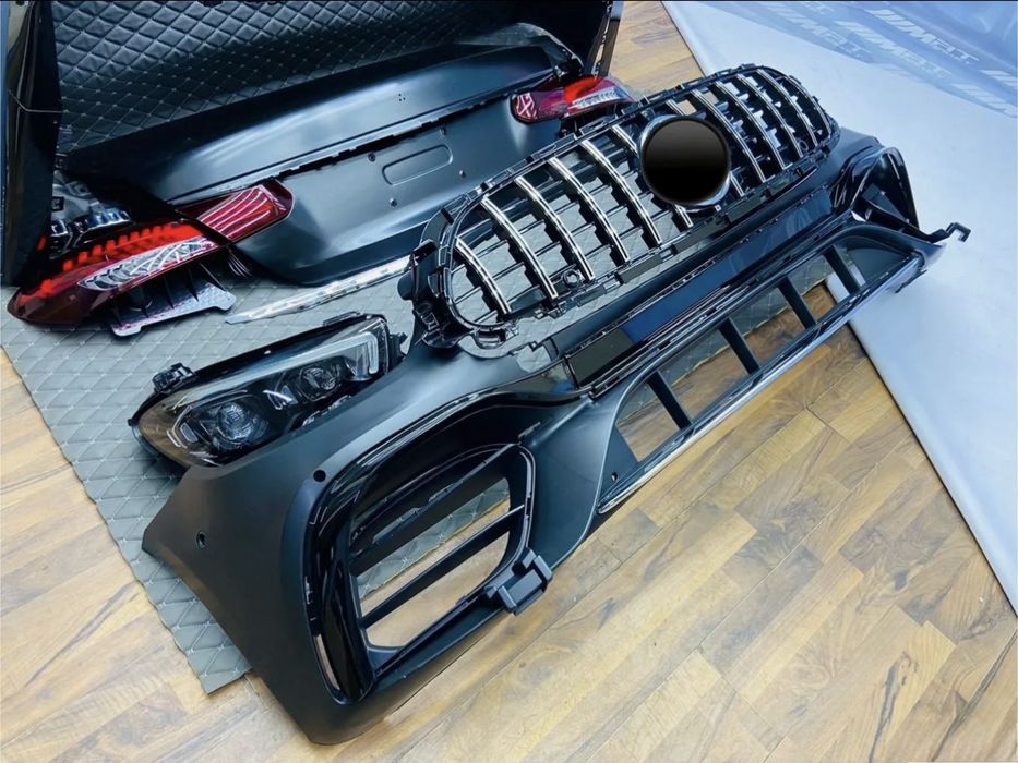 Обвес E63 AMG РЕСТАЙЛИНГ W213 Mercedes E-Class бампер рестайлинг обвіс комплект бампера фари 213 амг