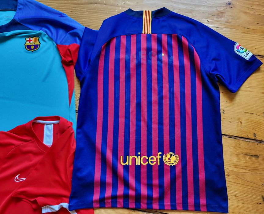 Nike dri fit slim 3x koszulki piłkarskie FCB Barcelona rozm. M