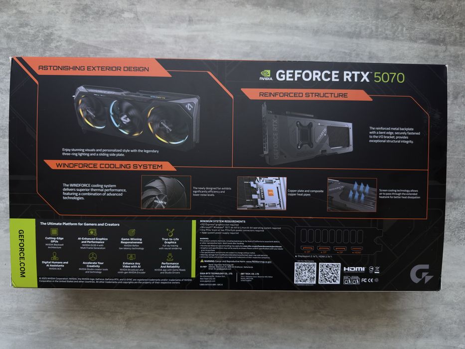 Geforce Rtx 5070 Gigabyte Gaming OC