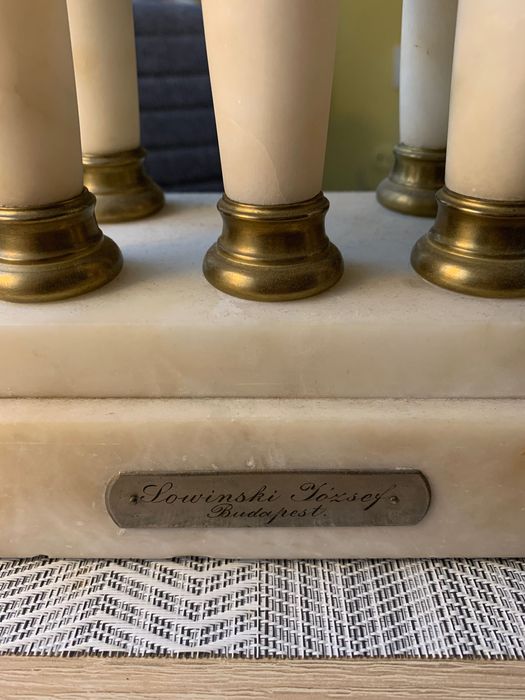 Zegar Kolumnowy Bidermeier