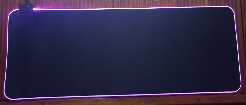 великий коврик для комп"ютера, ігрова поверхня RGB