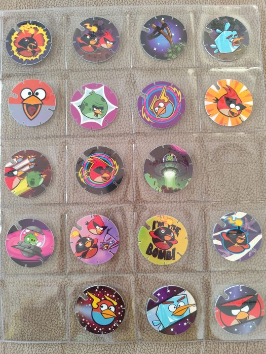 Tazos angry birds