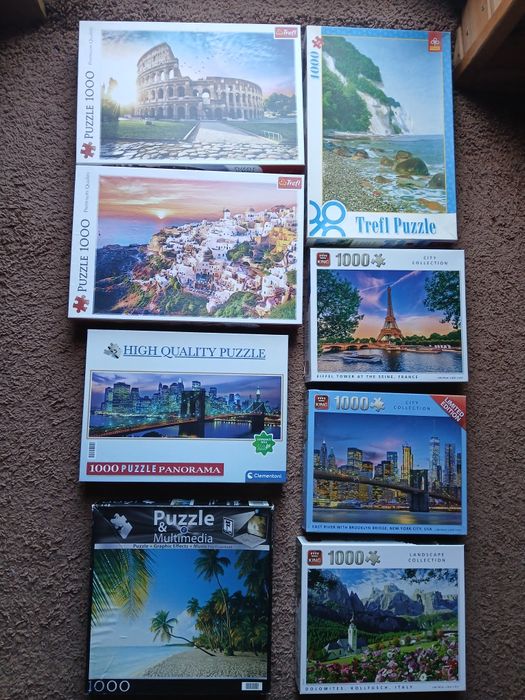 puzzle 1000 elementów