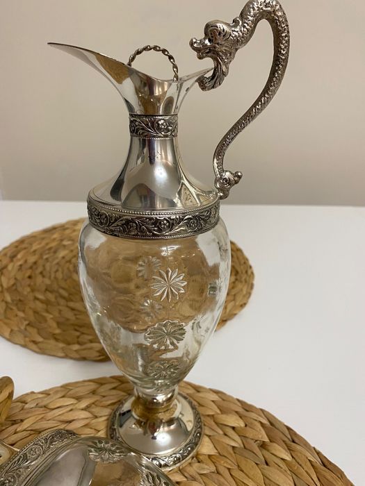 Декантер посріблений