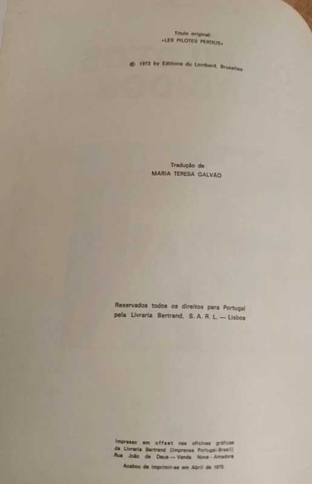 Os pilotos perdidos, Dan Cooper,Albert Weinberg