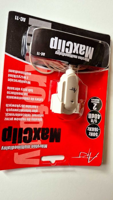 Mikrofon multimedialny MaxClip