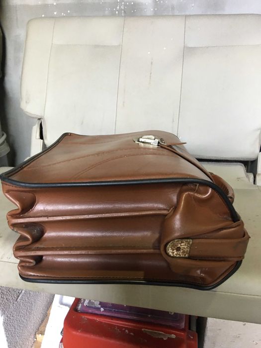 Кожаный портфель СССР.
