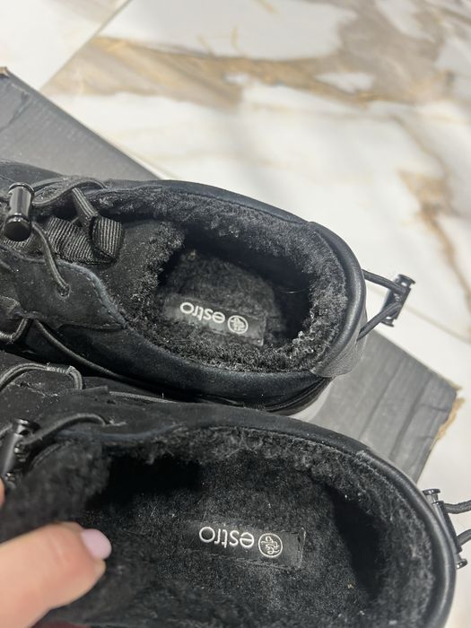 Зимние ботинки кроссовки 24см