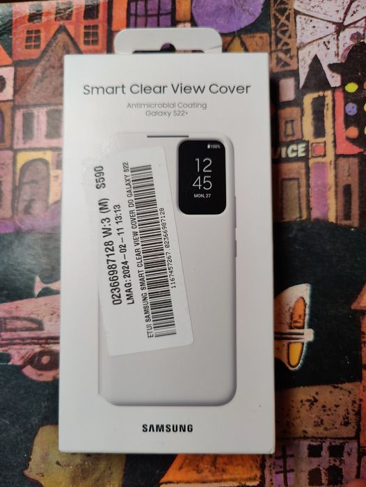 Etui Case Pokrowiec Smart Clear View Samsung S22+