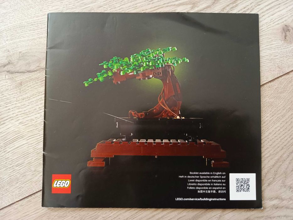 LEGO ICONS 10281 - Drzewko bonsai - Instrukcja