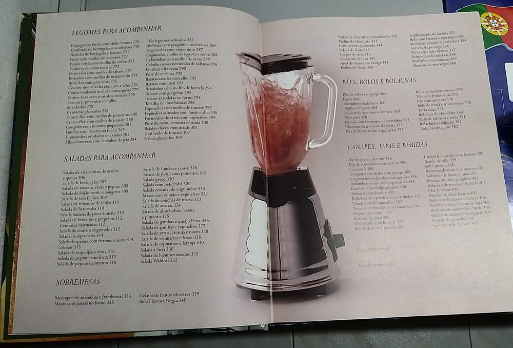 Livro de culinária novo