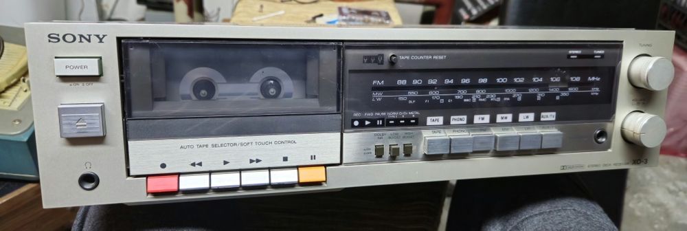 Sony XO-3 wzmacniacz amplituner magnetofon vintage