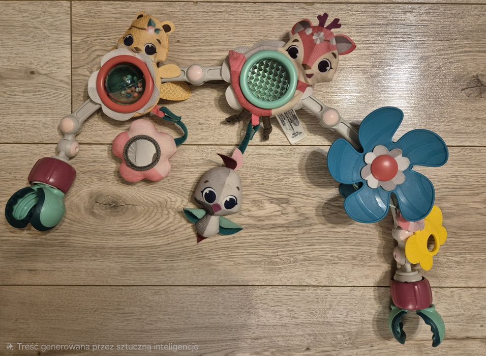 TINY LOVE łuk z zabawkami PAŁĄK do wózka fotelika