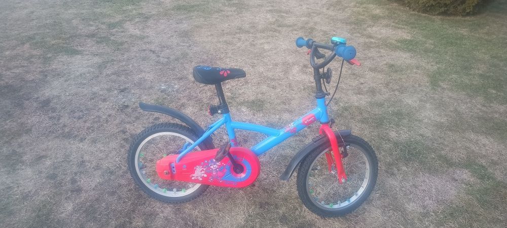 Rower dziecięcy do 6/7 lat niebieski