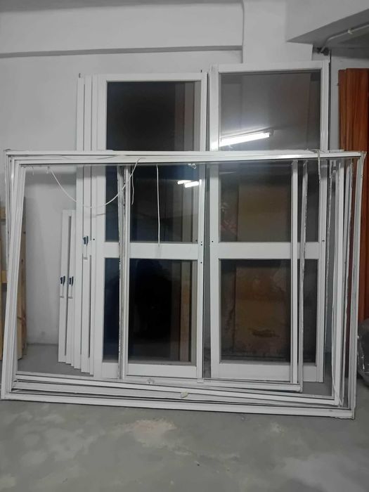 Janelas de correr alumínio vidro duplo