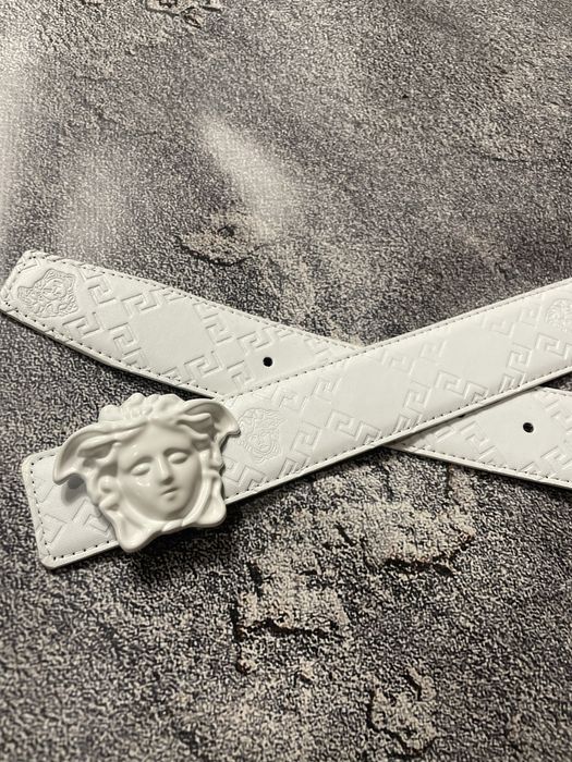 ! БЕЗ ПРЕДОПЛАТ ! Ремінь Versace Belt | Ремень Версаче | 3 гравіюванням 105.110 см