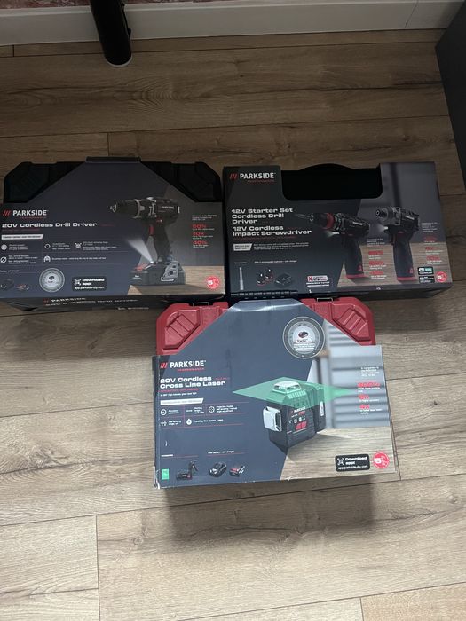 Wkreatrki 12v parkside performance 2szt