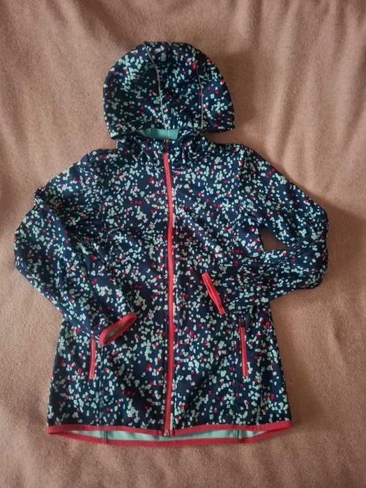 Płaszcz softshell z kapturem Crivit, rozmiar 146/152