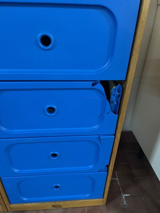 Conjunto de mobília de quarto (3 móveis)