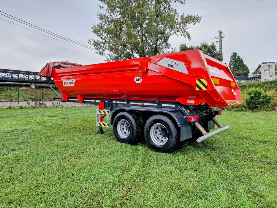 Semi reboque basculante 2 eixos