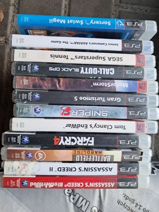 PlayStation 3 gry różne.