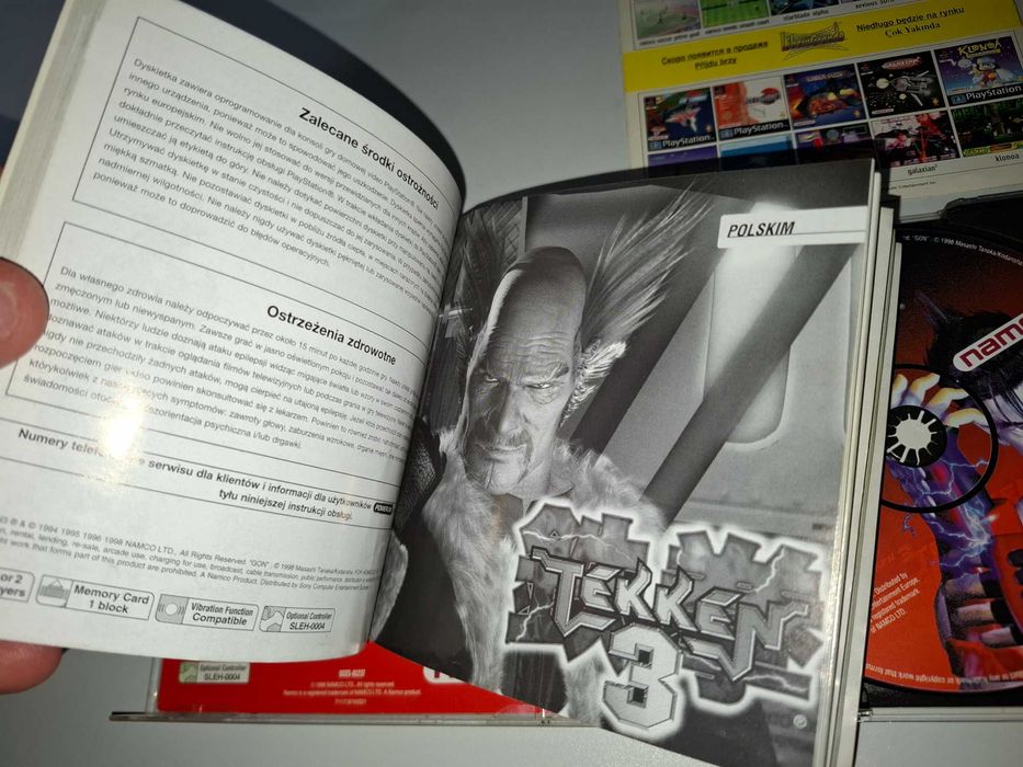 Tekken 3 [Polska Dystrybucja] Sony PSX PS1