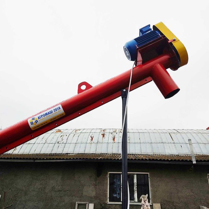 Шнекові транспортери, погрузчик зерна,гвинтовий конвеєр, протруювач