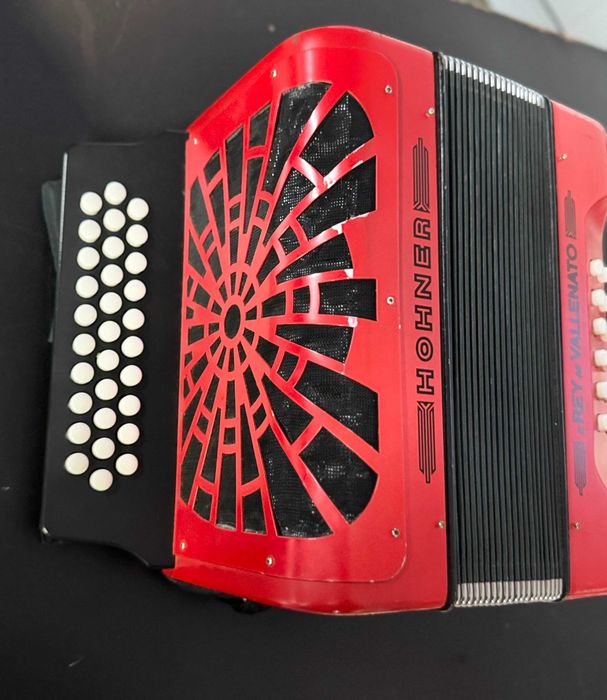 Concertina Hohner El Rey del Vallenato