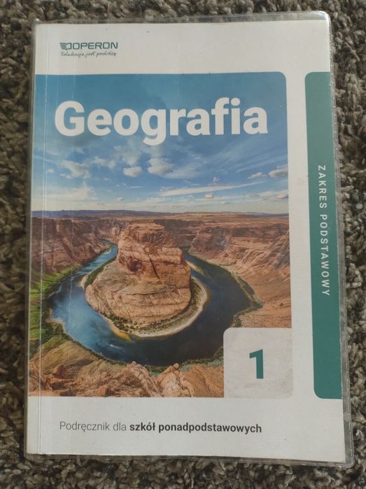 Podręcznik Geografia 1 LO/Technikum, wyd.Operon