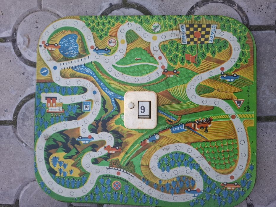 Детская настольная игра из СССР