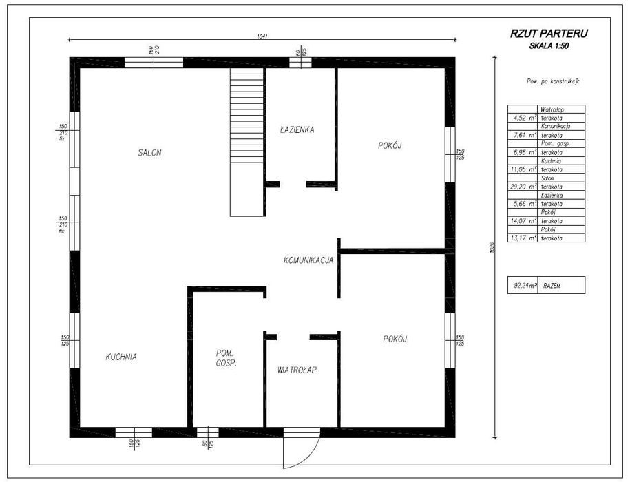 Dom szkieletowy z ekspozycji 160 m² - Więcej