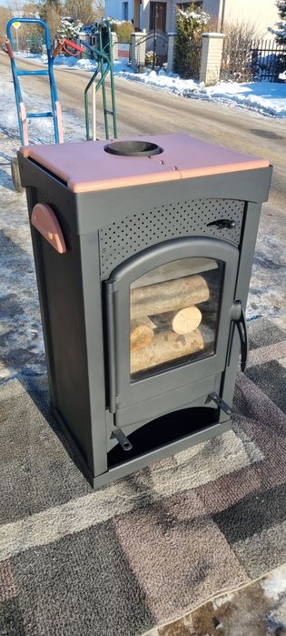Kominek koza piecyk kominek wolnostojacy.  SUPER STAN  !