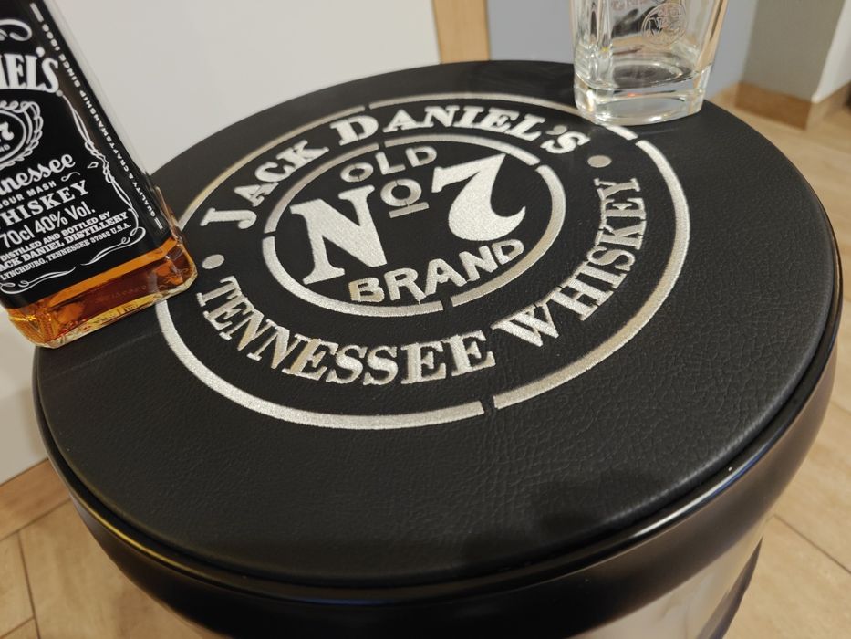 Stolik loft beczka Jack Daniels