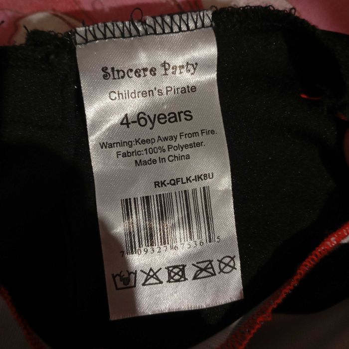 Костюм Пирата на 4-6 лет