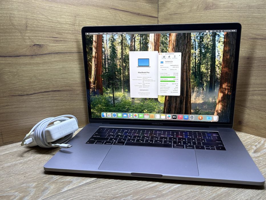 Apple MacBook Pro 15 2019 32gb DDR4/512gb/Radeon Pro 555x/core i7 a1990