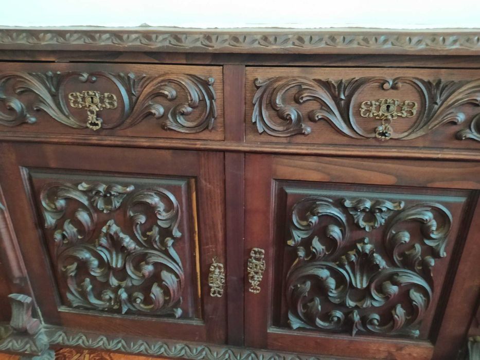 Mobília de Sala de Jantar Estilo Antigo