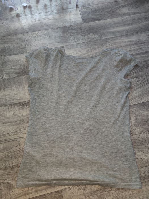 Bluzka t-shirt krótki rękawek kwiaty 3d / Mohito / rozm. 36