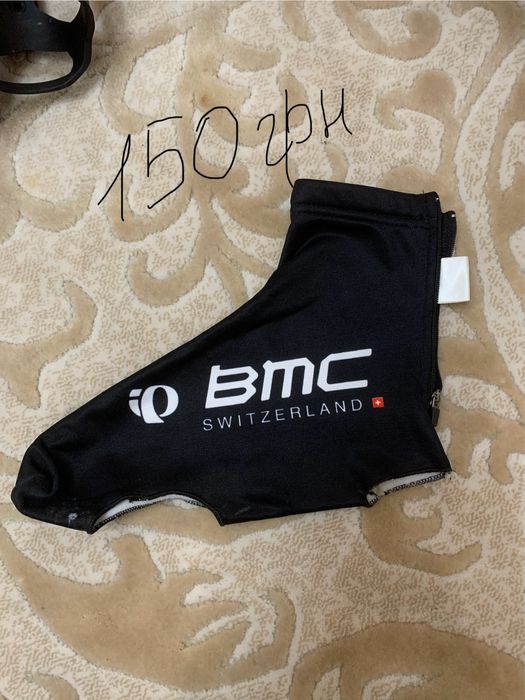 Фляга, велоперчатки, фляготримач, чохол для веловзуття