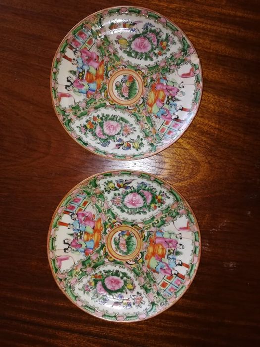 Pratos Mandarim Sec. XIX (Par)