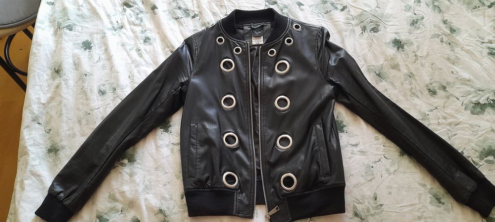 Bomberka versace S skóra cielęca