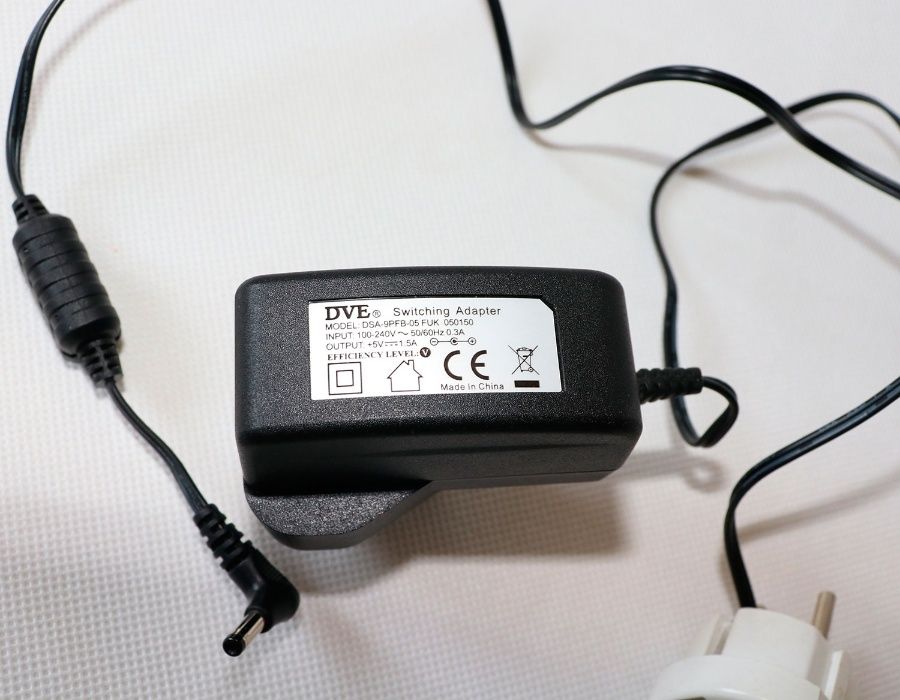 Блок питания, адаптер AC / DV 5,2 В, DVE DSA-9PFB-05 FUK