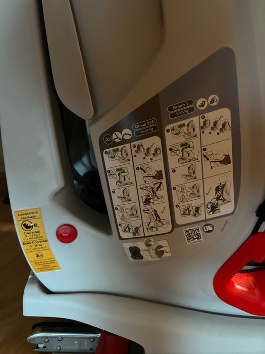 Cadeira Auto Britax Römer Advansafix III (9–36 kg) – ISOFIX