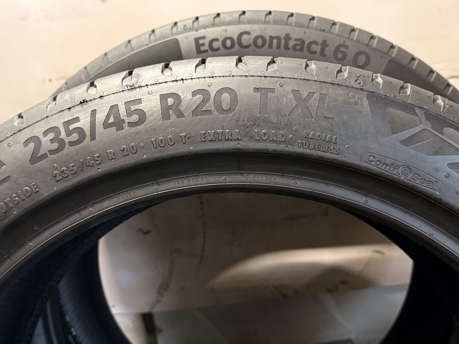 NOWE! 2 x CONTINENTAL Eco Contact 6Q ContiSeal™ 235/45 R20 XL letnie 2025r