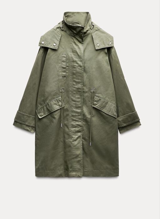 Парка ,плащ ,тренч Zara