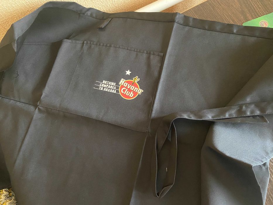 Фартук Havana Club для бармена/офіціанта (матеріал габардин).
