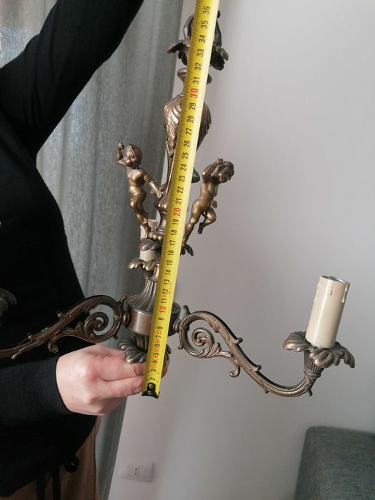 Люстра бронза Італія